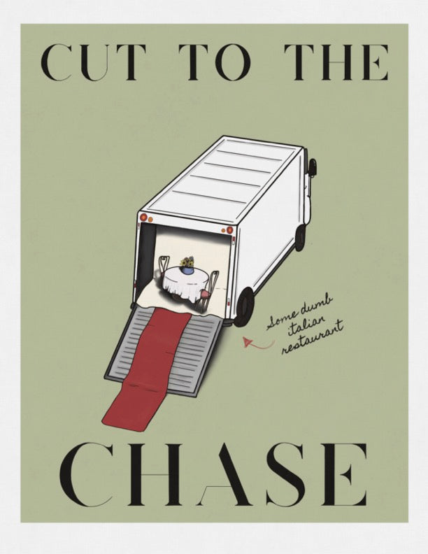 cut to the chase poster